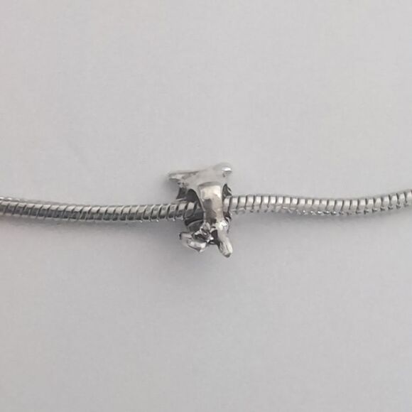 Silver Rabbit Charm for Pandora Style Bracelet - Picture 4 of 4